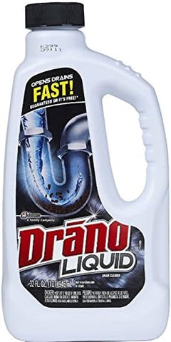 Drano Liquid Drain Clog Remover and Cleaner, 32 oz.