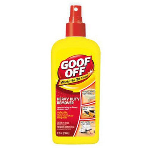 Goof Off FG708 Heavy Duty Remover, Pump Spray 8-Ounce