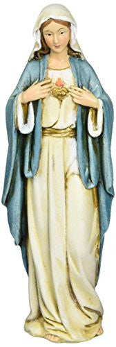 Renaissance Collection Joseph's Studio by Roman Exclusive Immaculate Heart of Mary Figurine, 6-Inch