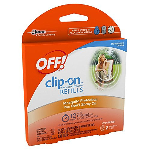 Off! Clip-On Mosquito Repellent Refills (Pack Of 2)