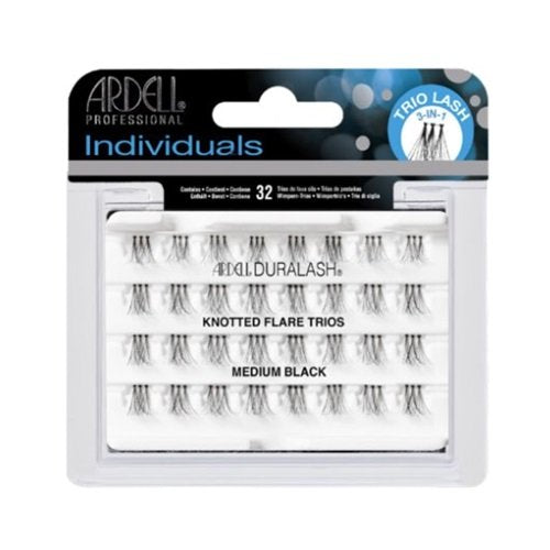 Ardell Individual Trios Eyelash, Black, Medium