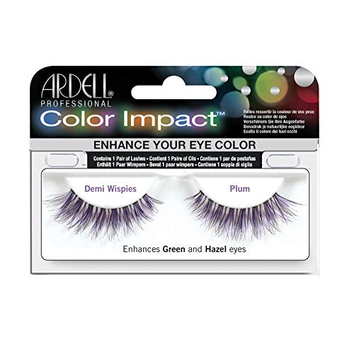 Ardell Color Impact Lashes, Demi Wispies Plum