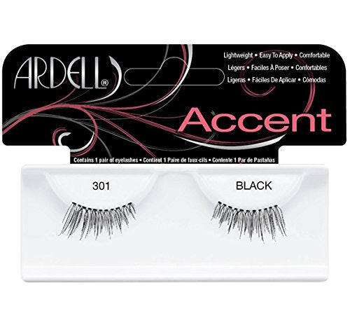 Ardell Accent Lashes, Black [301] 1 Pair