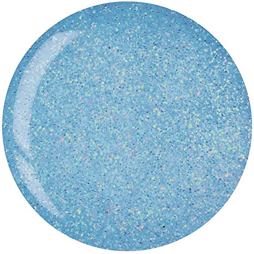 Cuccio Pro Dipping Powder, Baby Blue Glitter, 1.6 Ounce