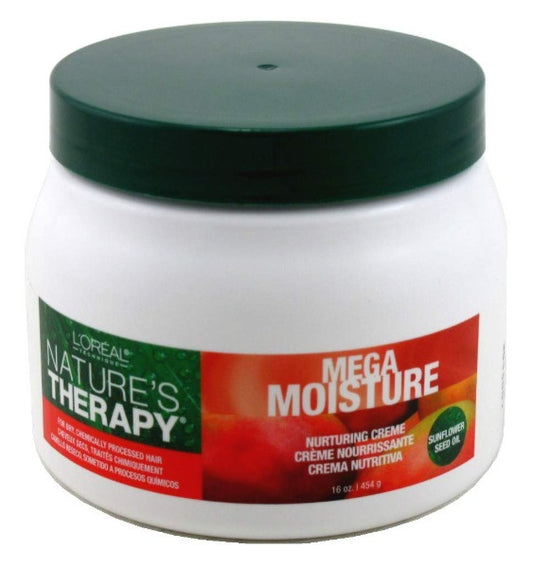 L'Oreal Nature's Therapy Mega Moisture Creme, 16 oz.